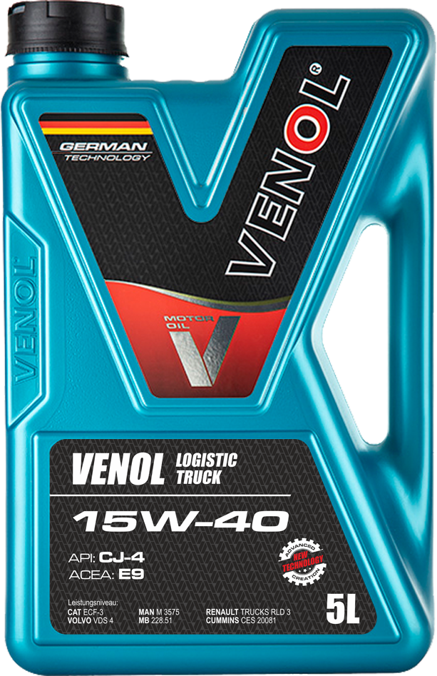 VENOL  LOGISTIC TRUCK CJ 4 15W40_5L